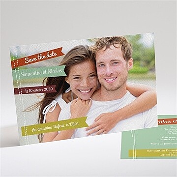 Faire-part mariage fantaisie et joie d'annoncer !