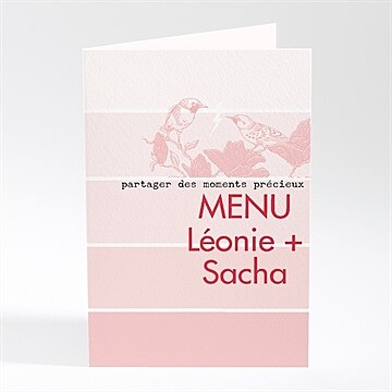 Menu mariage le joli noeud du mariage