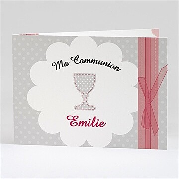 Faire-part communion le calice