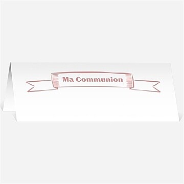 Marque-place communion etape chrétienne