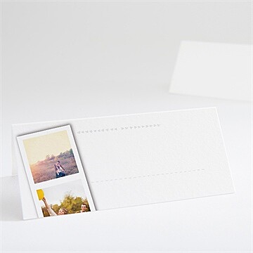 Marque-place mariage photomaton et ardoise
