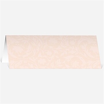 Marque-place mariage coeur en liberty