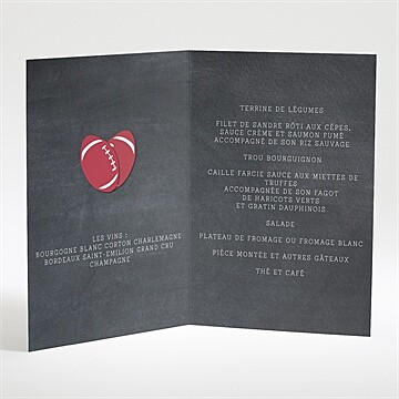 Menu mariage essai transformé ! - Menu ouvert