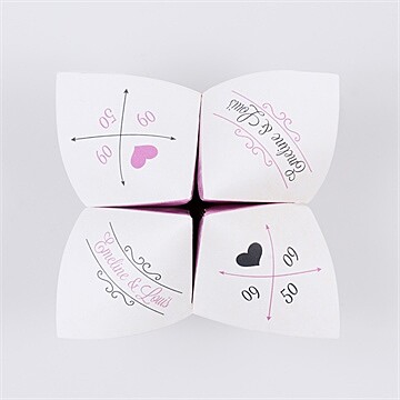 Faire-part mariage multi facettes