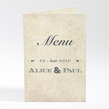 Menu mariage venez vous joindre à nous !