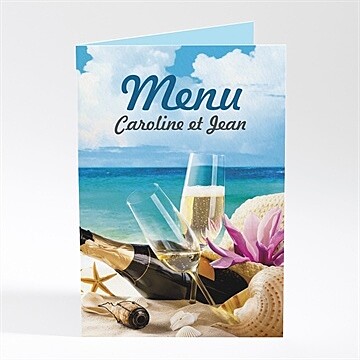 Menu mariage paradisiaque