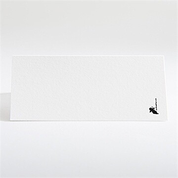 Marque-place mariage notre mariage - Dos du marque-place