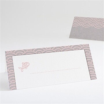 Marque-place baptême forme originale