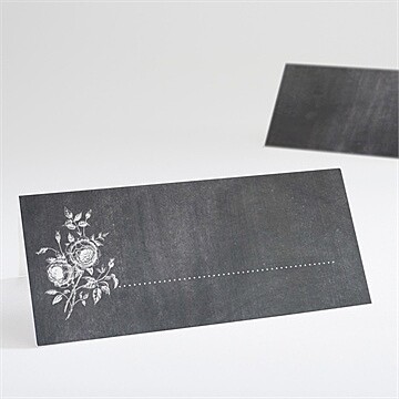 Marque-place mariage ardoise originale