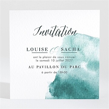 Carton d'invitation mariage réf. N3001469