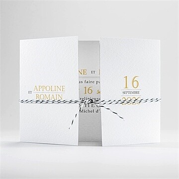 Faire-part mariage doux plaisir