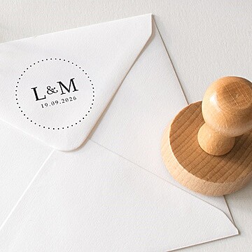 Tampon mariage petite signature