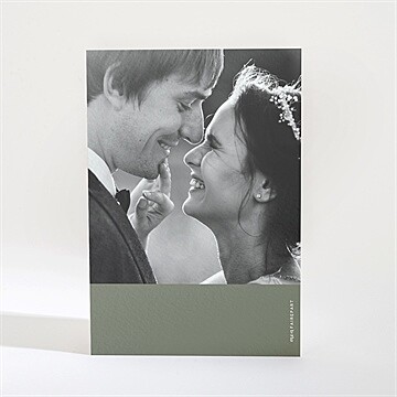 Remerciement mariage the big day - Dos de la carte
