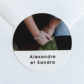 Sticker mariage tendresse
