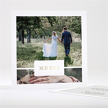 Remerciement mariage que je t'aime