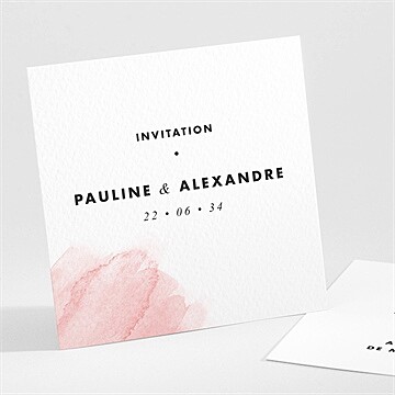 Carton d'invitation mariage réf. N301111