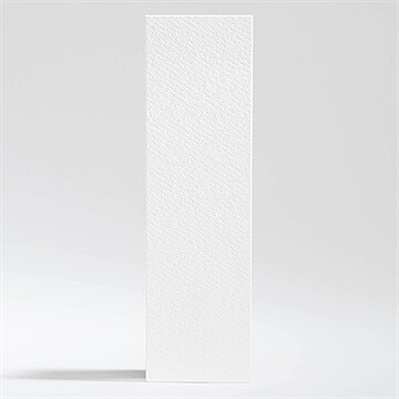 Signet baptême vierge 5,4 x 19,4 cm - Dos du signet