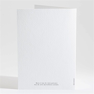 Livret de messe mariage sublime - Dos du livret