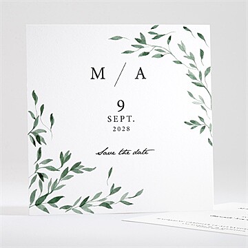 Save the Date mariage réf. N35183