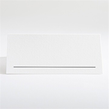 Marque-place mariage lettering - Dos du marque-place