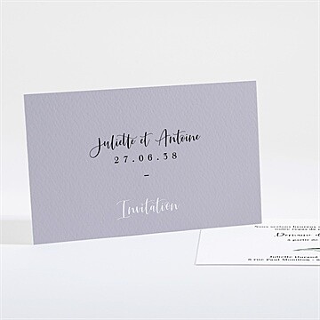 Carton d'invitation mariage réf. N161115