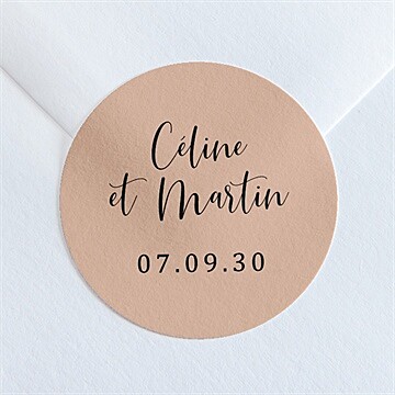 Sticker mariage follement oui