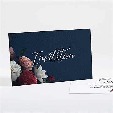 Carton d'invitation mariage réf. N161134
