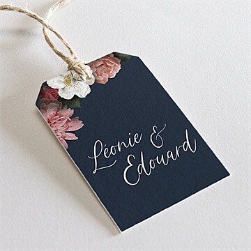 Etiquette mariage fleurs de nuit