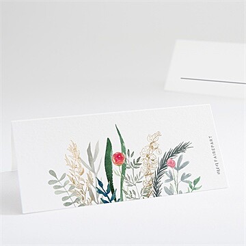 Marque-place mariage douceur printanière
