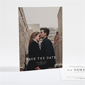 Save the Date mariage réf. N25118