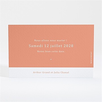 Save the Date mariage fantasques - Dos de la carte