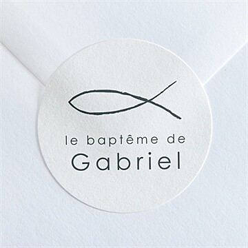 Sticker baptême belle âme