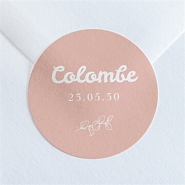 Sticker naissance sous toutes les coutures