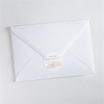 Sticker naissance ma petite baleine - Mise en situation