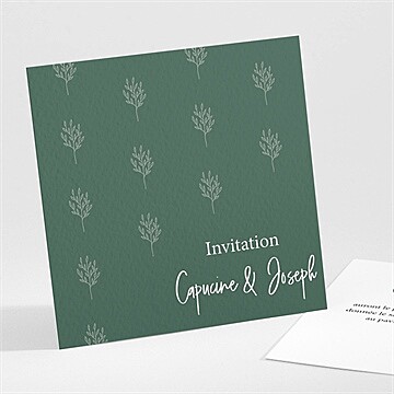 Carton d'invitation mariage réf. N301275