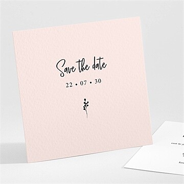 Save the Date mariage dites-le avec des fleurs