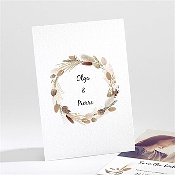Save the Date mariage notre bouquet d'automne