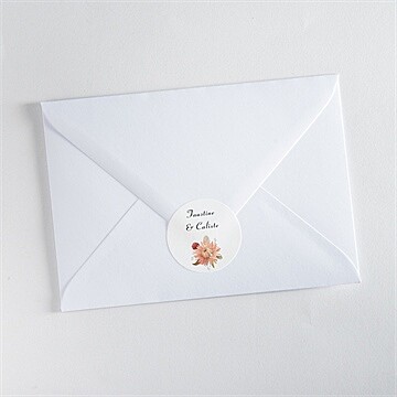 Sticker mariage en délicatesse - Mise en situation