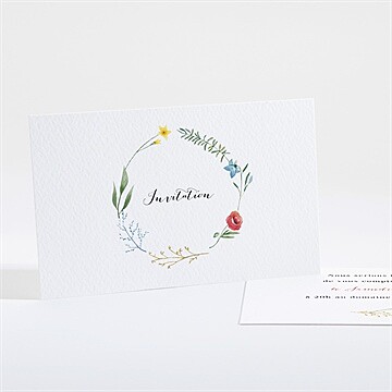 Carton d'invitation mariage réf. N161183