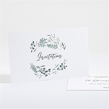 Carton d'invitation mariage réf. N161200