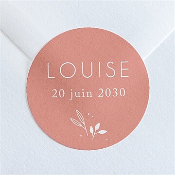 Sticker naissance instants de vie