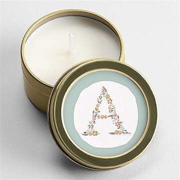 Bougie baptême alphabet original