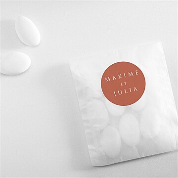 Sticker mariage love bracelet - Mise en situation