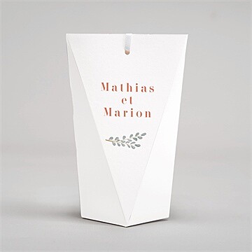 Boîte surprise mariage fusion - Dos de la boîte