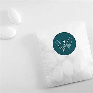 Sticker mariage notre union programme