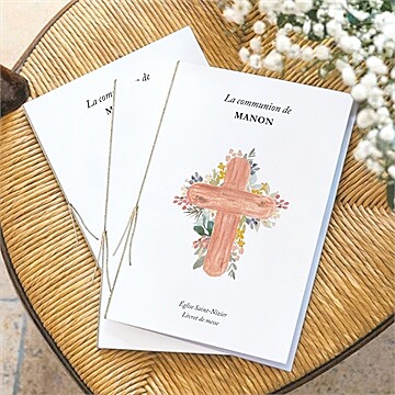 Livret de messe communion symboles et foi