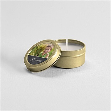 Bougie communion mon ange bleu - Mise en situation
