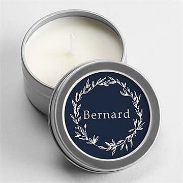 Bougie souvenir son beau sourire dorure