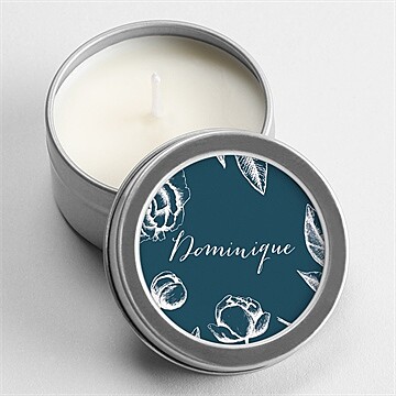 Bougie souvenir feuillages buccoliques