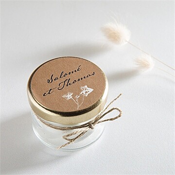 Sticker mariage lierre grimpant - Mise en situation